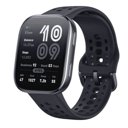 Amazfit Bip 6 Smart Watch 46mm, 14d Black