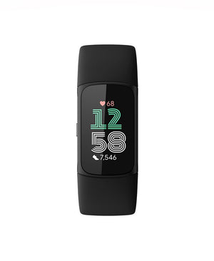 Fitbit Charge 6 Silicone Tracker Black