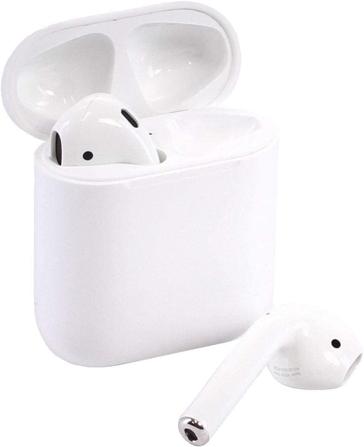 Apple AirPods 2 w/ Case - White (Renewed)