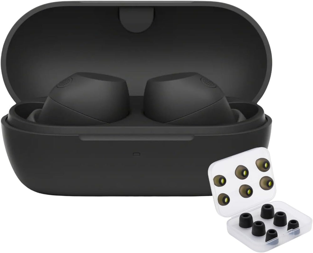 Sony Wireless NC Earbuds Bundle - Black (2)