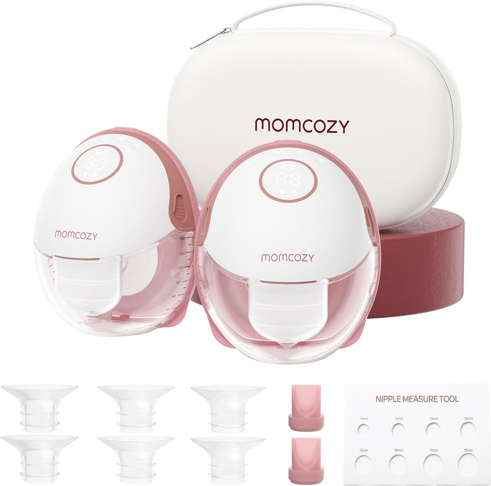 Momcozy Hands-Free Breast Pump 24mm Gray