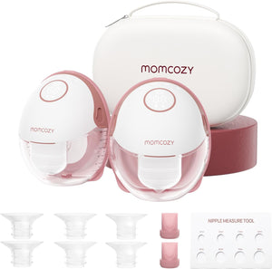 Momcozy Hands-Free Breast Pump 24mm Gray