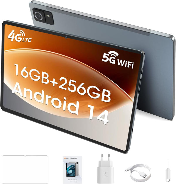 4G LTE Android Tablet with SIM, 16GB RAM