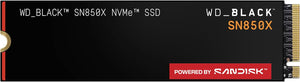 WD Black 4TB SN850X NVMe SSD WDS400T2X0E