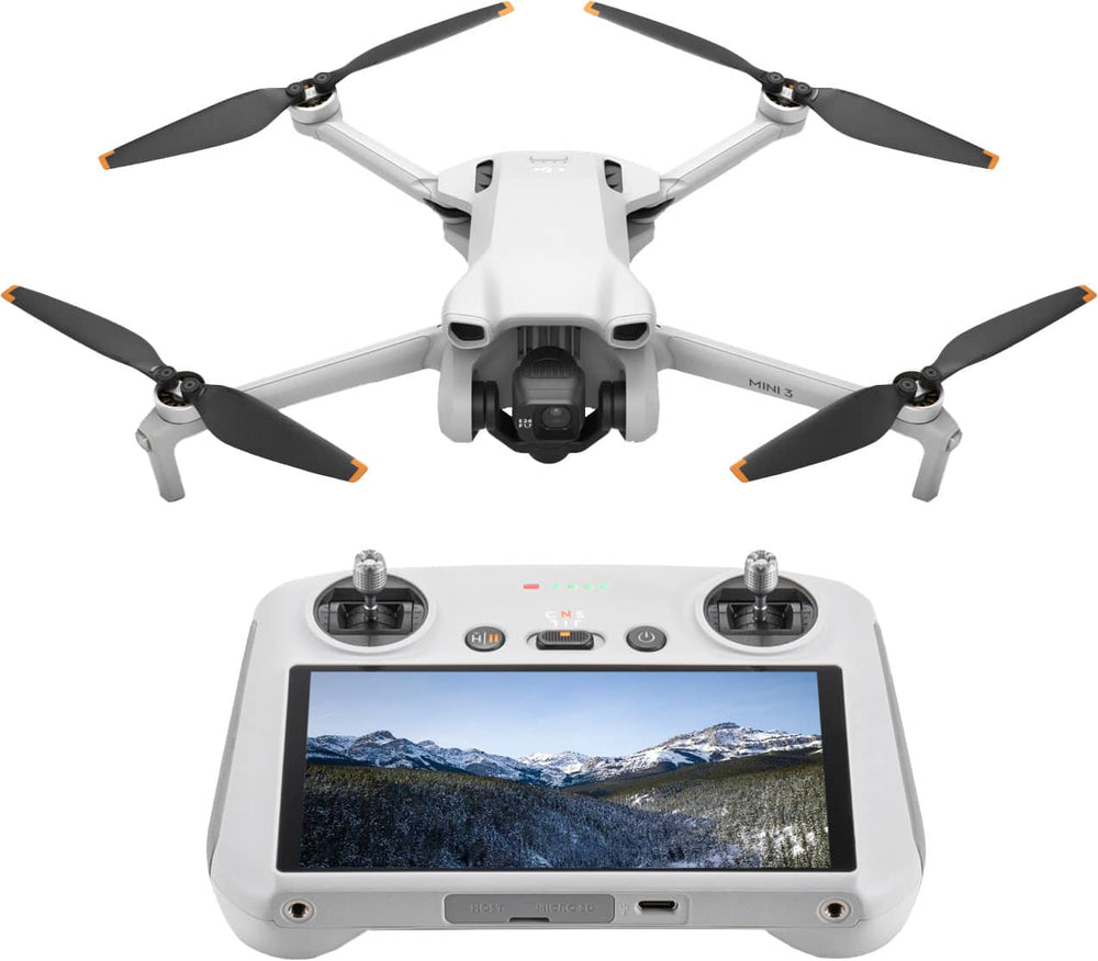 DJI Mini 3 Drone + Remote w/ Built-in Screen